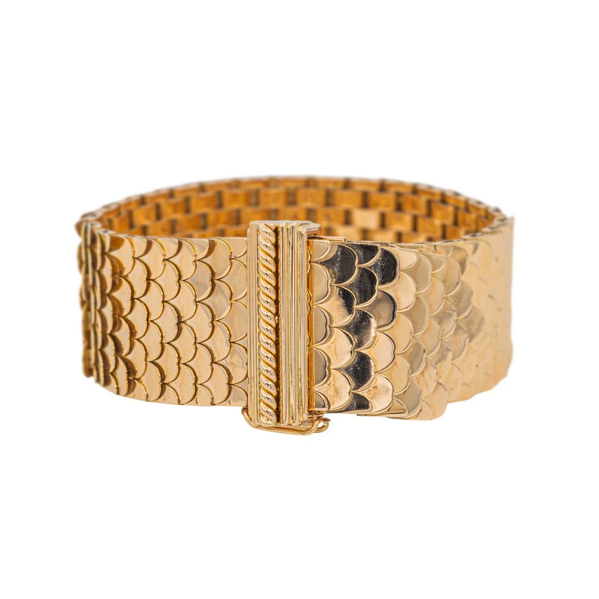 Bracelet Manchette en Or jaune - Castafiore