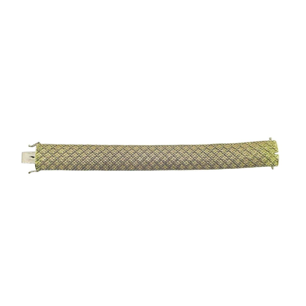 Bracelet Manchette en or jaune - Castafiore