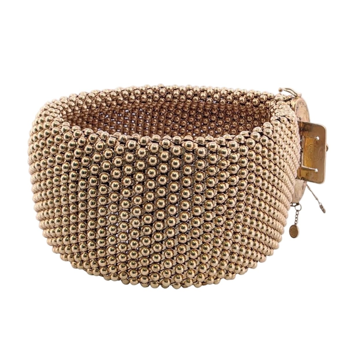 Bracelet Cuff in yellow gold