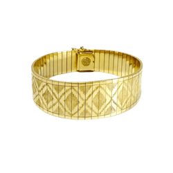 Bracelet Manchette en or jaune - Castafiore