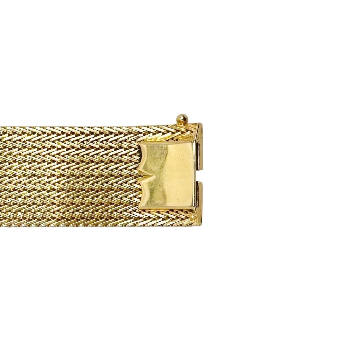 Bracelet Manchette en or jaune - Castafiore