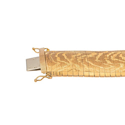 Bracelet Manchette en or jaune - Castafiore