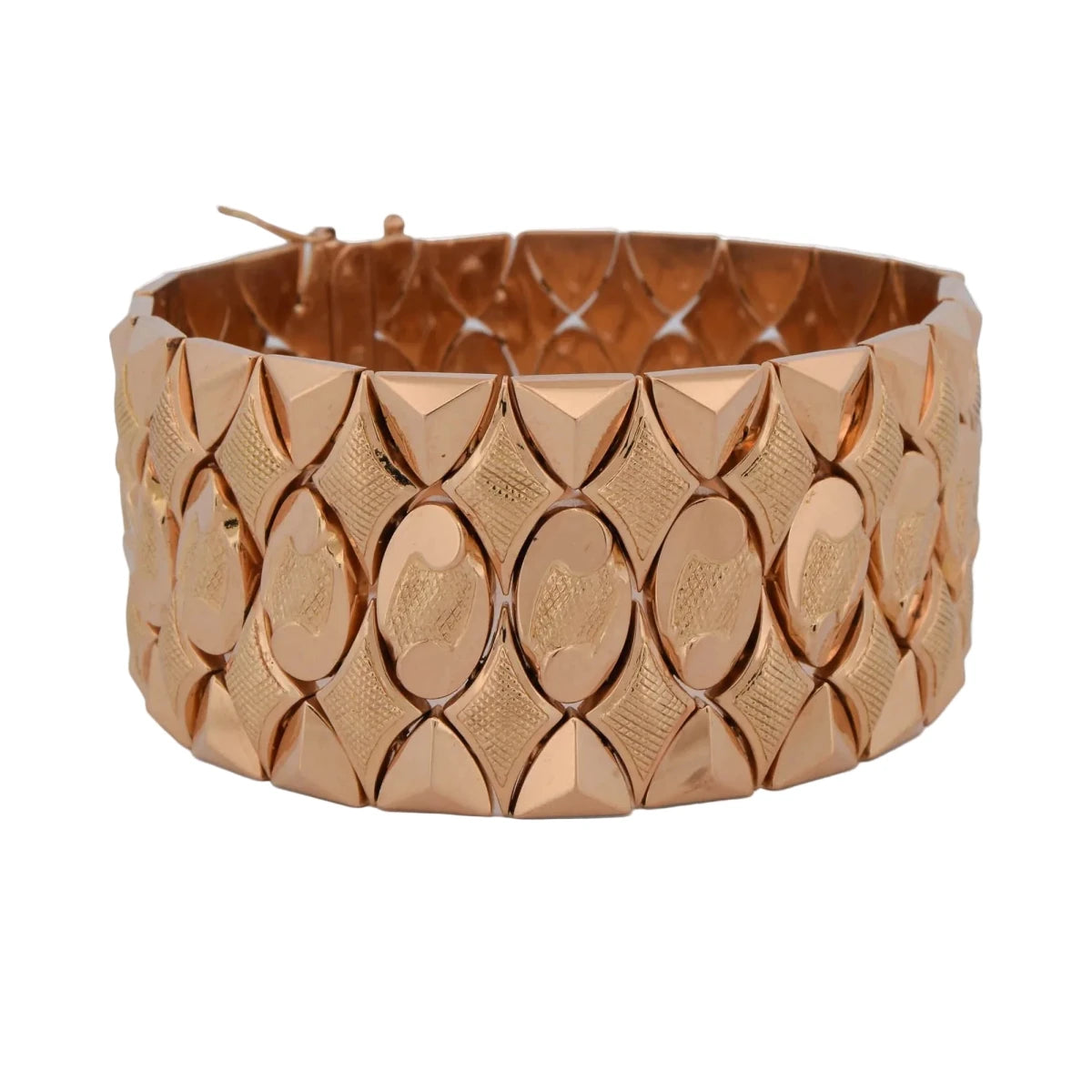 Bracelet Manchette en or jaune - Castafiore