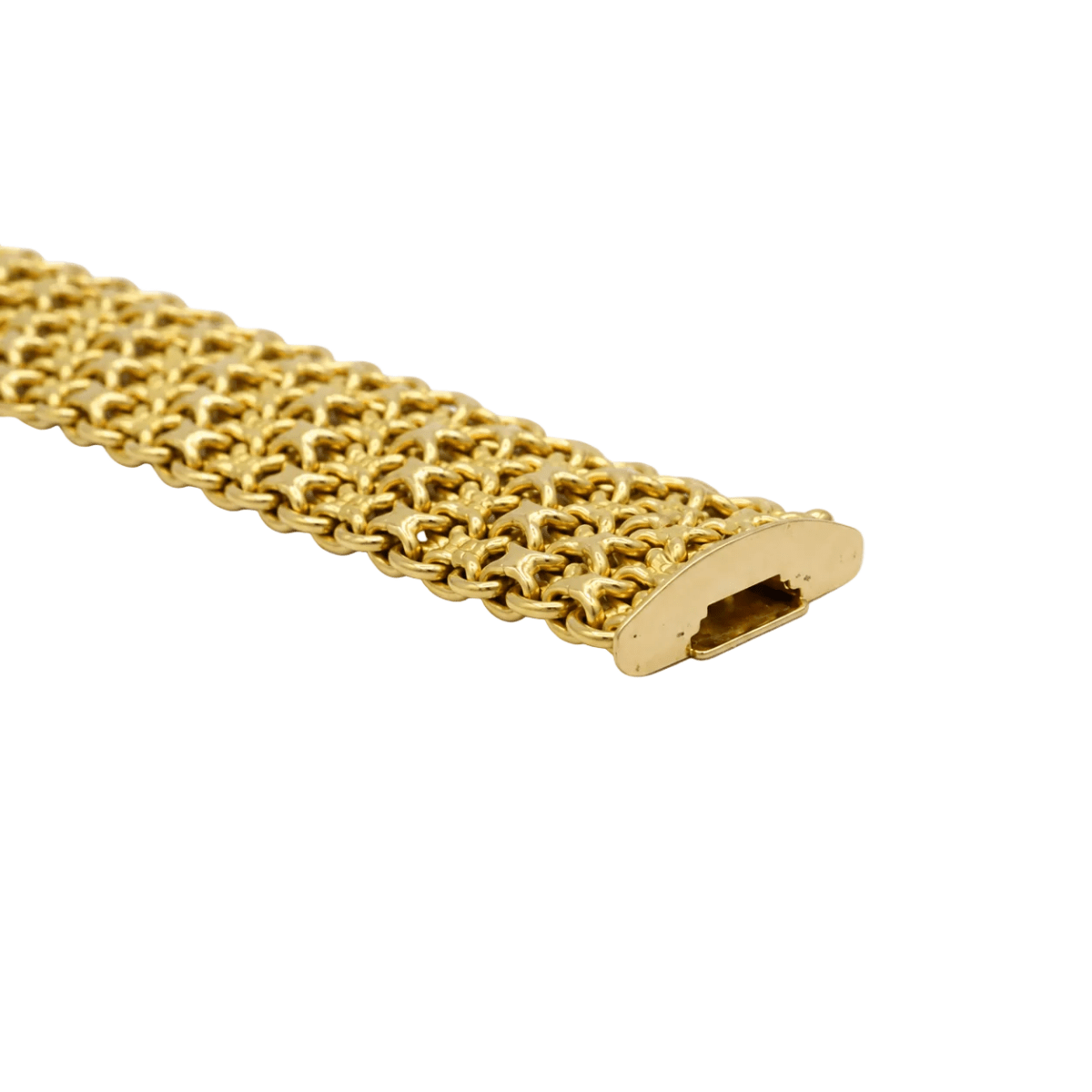 Bracelet Manchette en or jaune - Castafiore