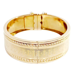 Bracelet Manchette en or rose - Castafiore