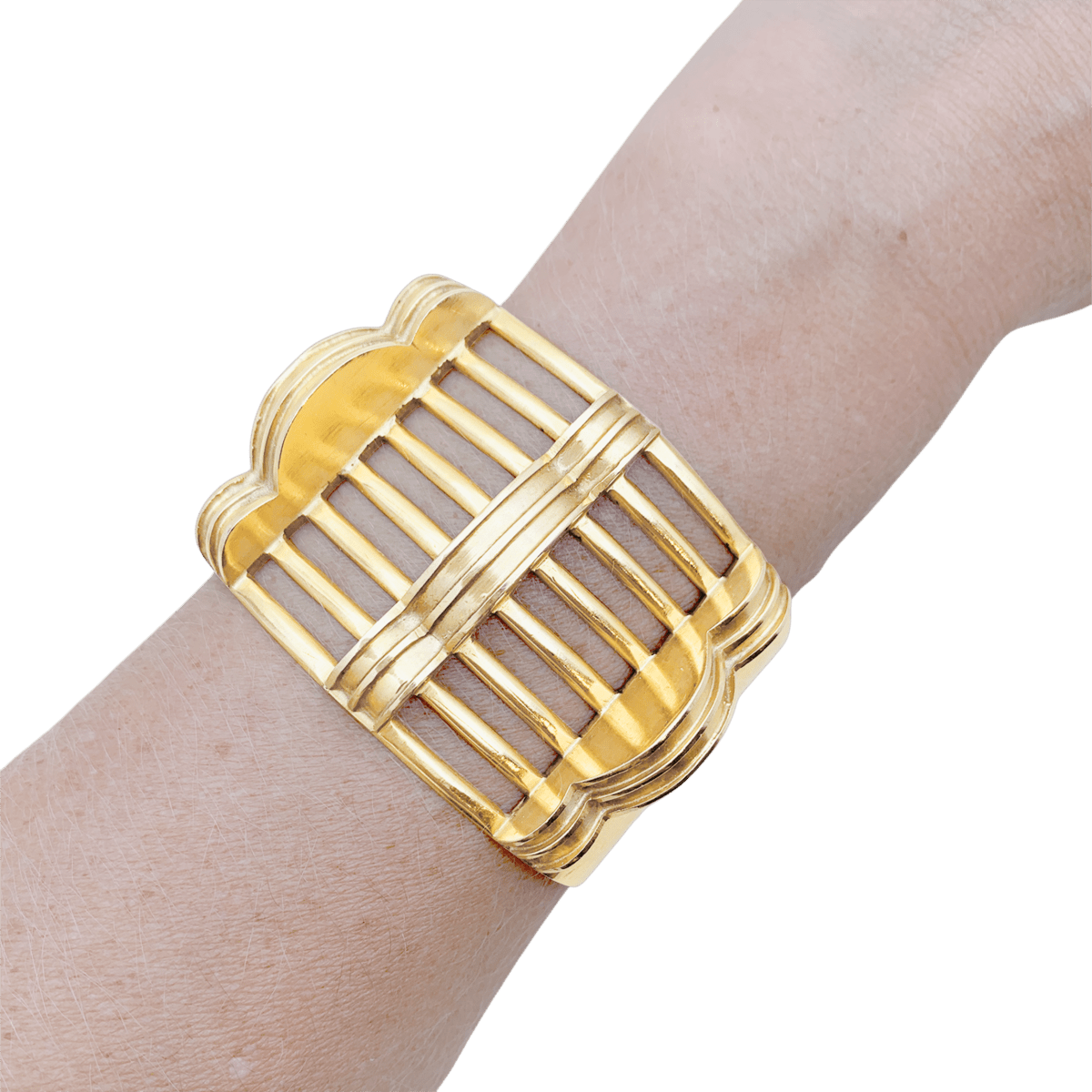 Bracelet Manchette en or rose - Castafiore