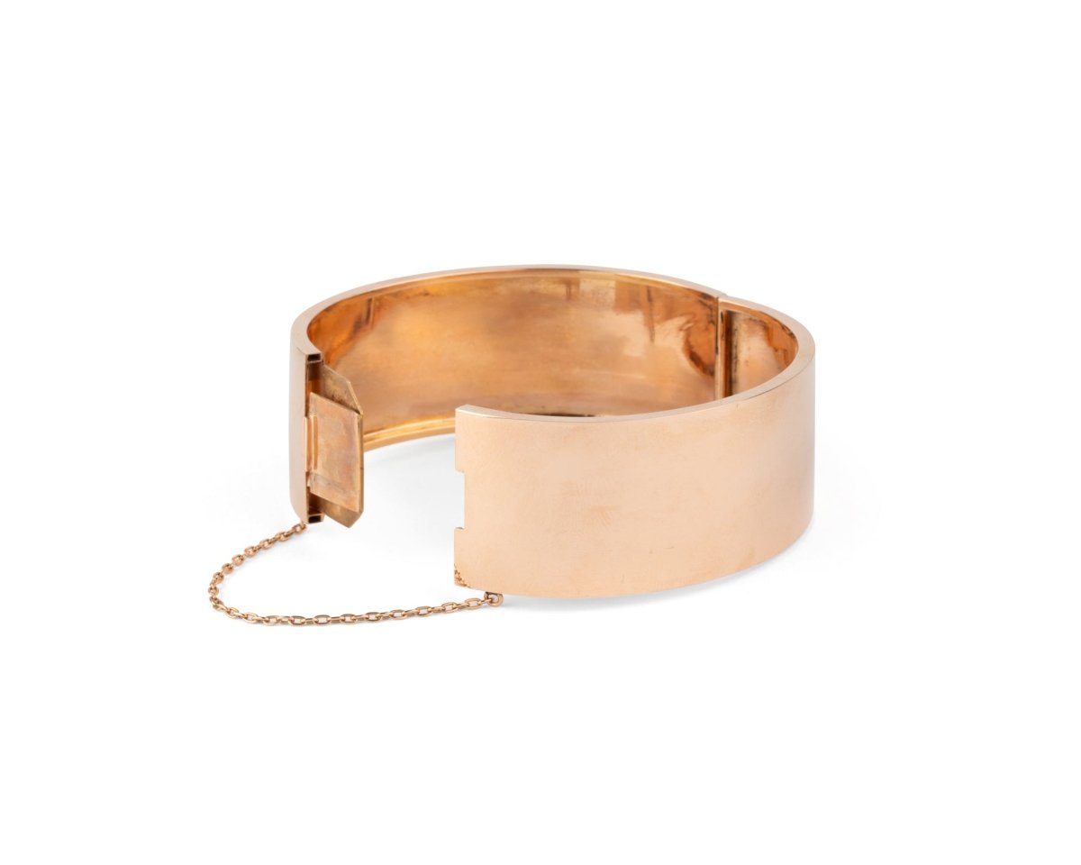 Bracelet Manchette en or rose - Castafiore