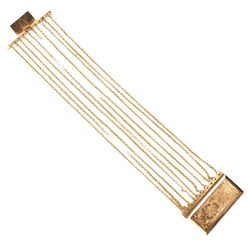 Bracelet Manchette en or rose - Castafiore