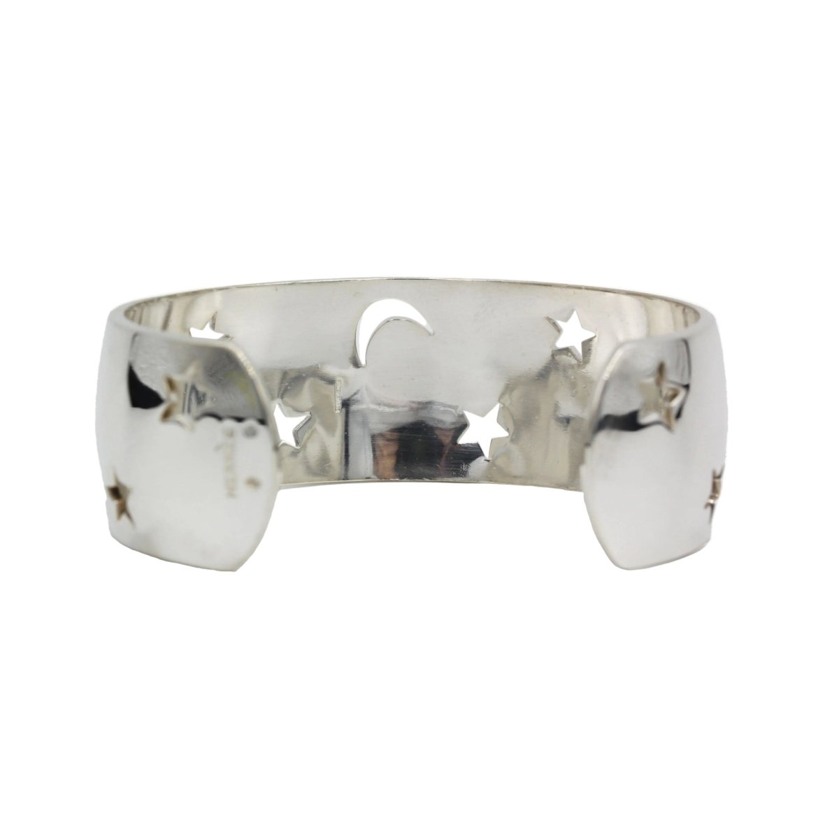 Bracelet Manchette HERMÈS en argent - Castafiore