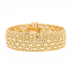 Bracelet Manchette Or jaune - Castafiore