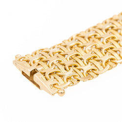 Bracelet Manchette Or jaune - Castafiore