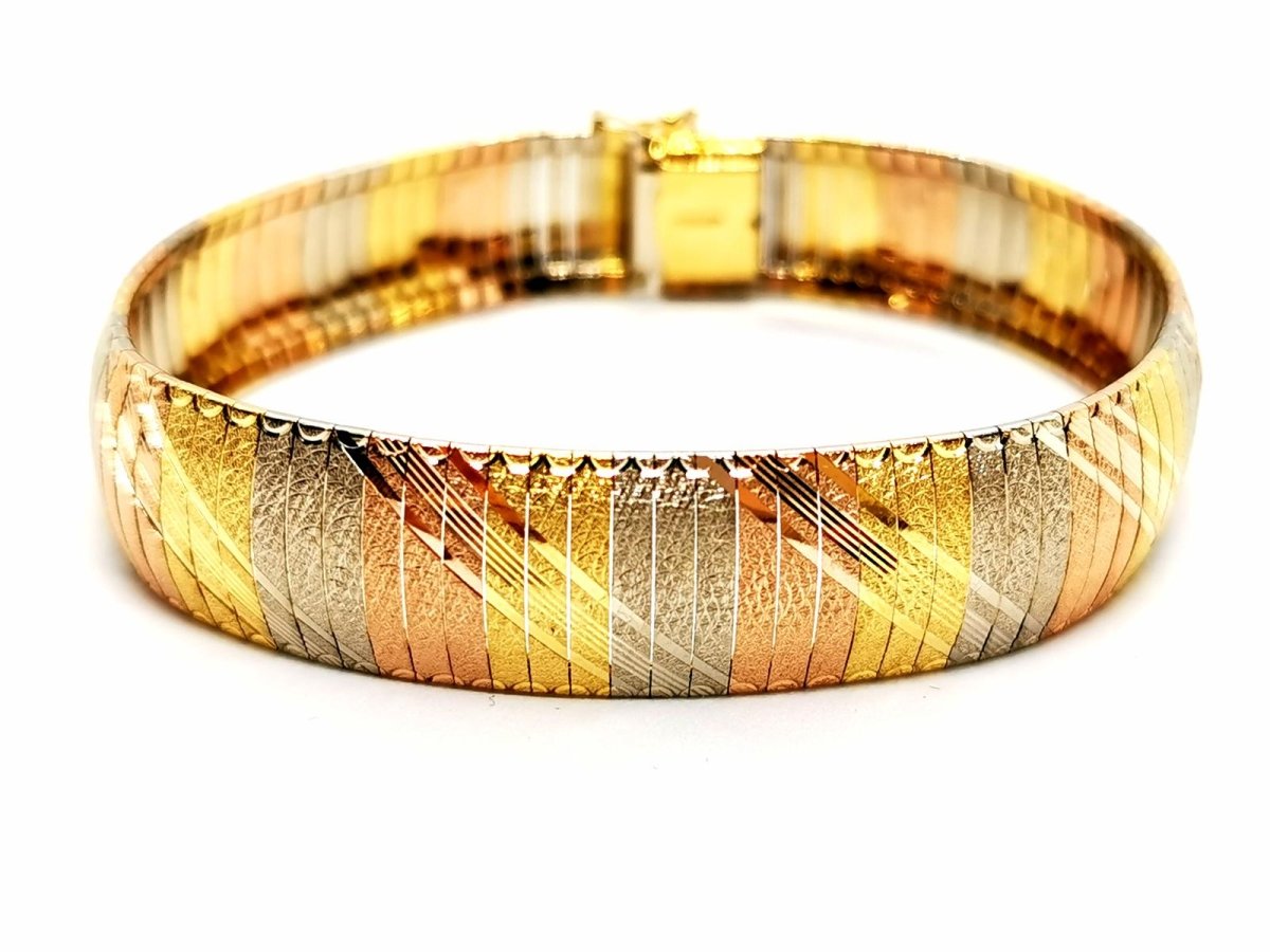 Bracelet Manchette Or jaune - Castafiore