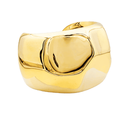Bracelet "Faceted Cuff", Tiffany & Co x Elsa Peretti yellow gold.