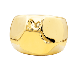 Bracelet "Faceted Cuff", Tiffany & Co x Elsa Peretti yellow gold.