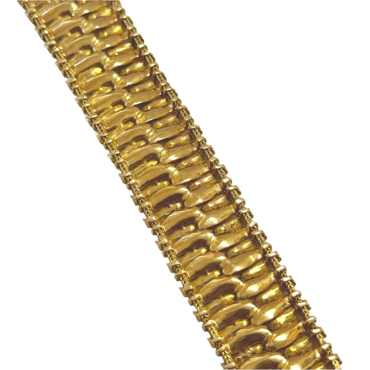 Bracelet manchettes libellule en or jaune - Castafiore