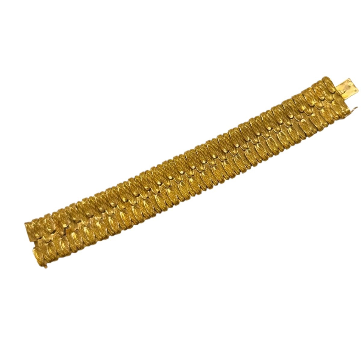 Bracelet manchettes libellule en or jaune - Castafiore