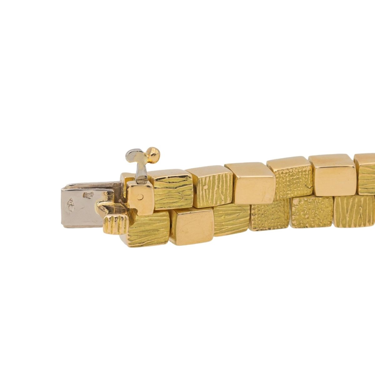 Bracelet MAUBOUSSIN "Cubes" en or jaune - Castafiore