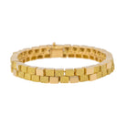 Bracelet MAUBOUSSIN "Cubes" en or jaune - Castafiore