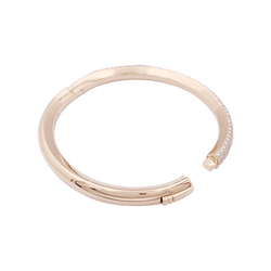 Bracelet Messika "Divine Enigma" or rose, diamants. - Castafiore