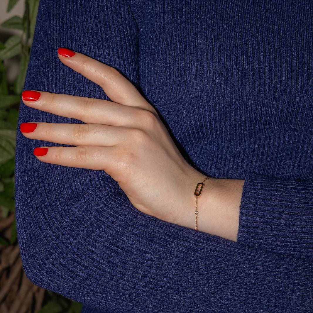 Messika Bracelet Move Uno Yellow gold diamond