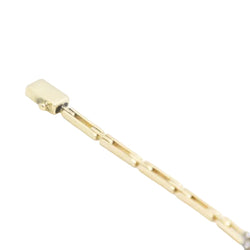 Bracelet Néoclassique romantique en or jaune et argent avec diamants et rubis - Castafiore