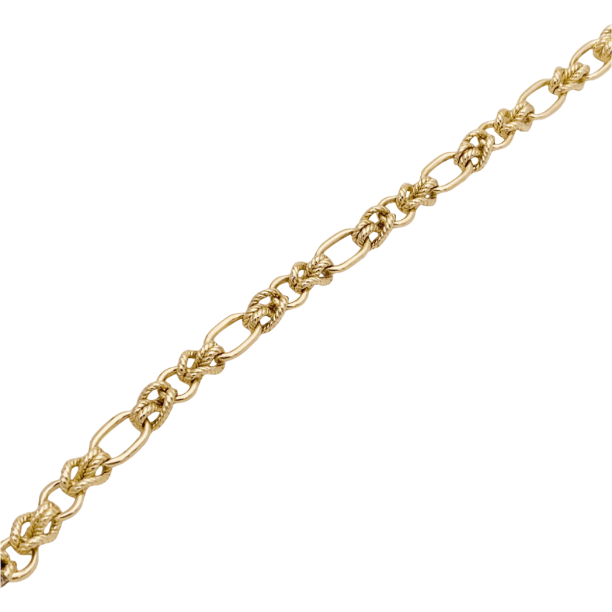 Bracelet "Noeuds" en or jaune - Castafiore