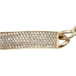 Bracelet NOMEOLVIDES en or jaune et diamants - Castafiore