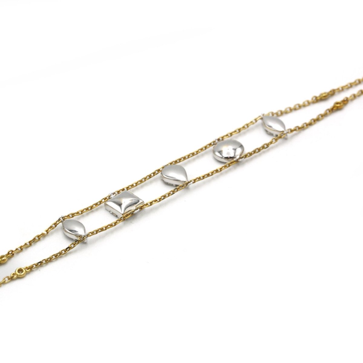 Bracelet Or bi-colore Pampilles - DJULA