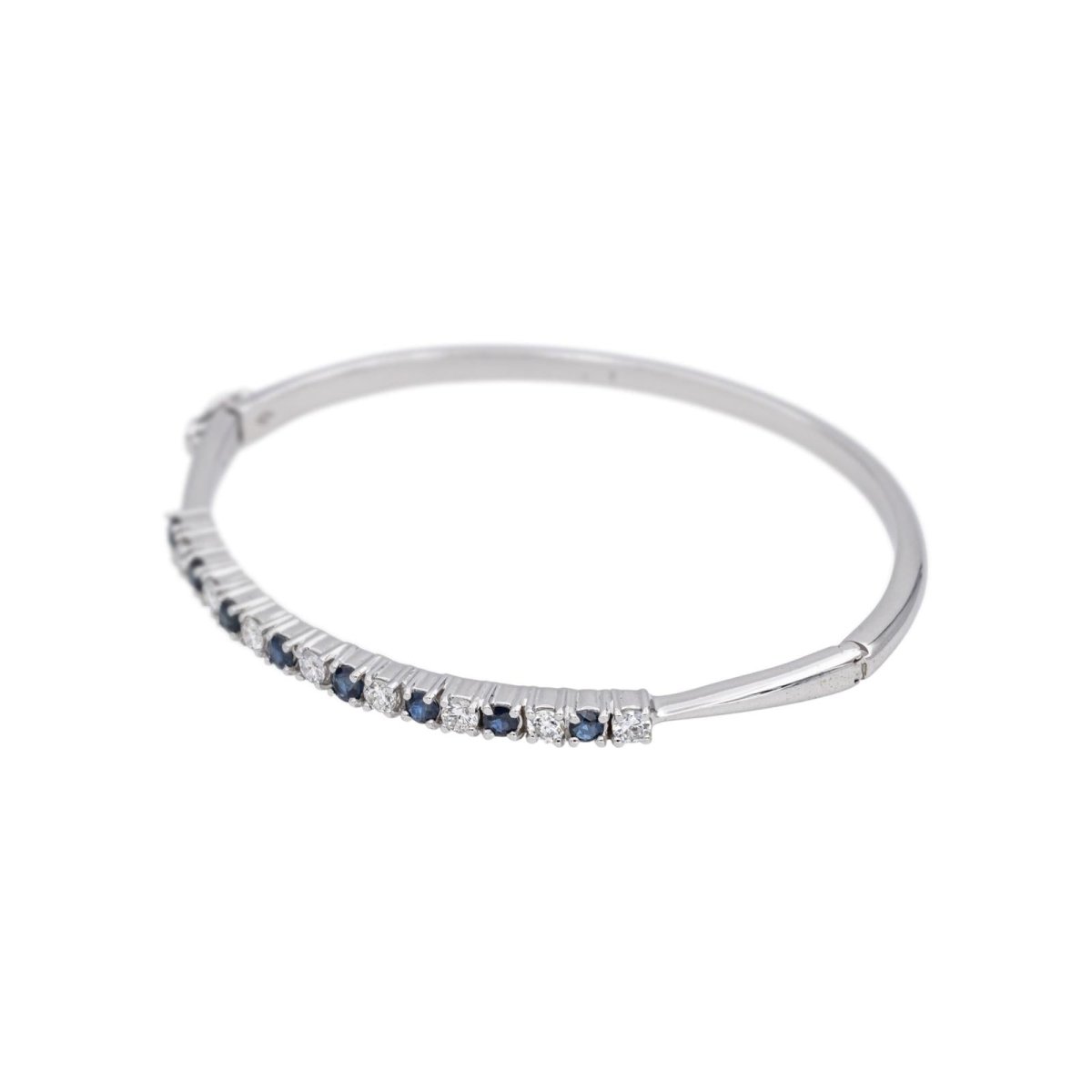 Bracelet Or blanc Diamant - Castafiore
