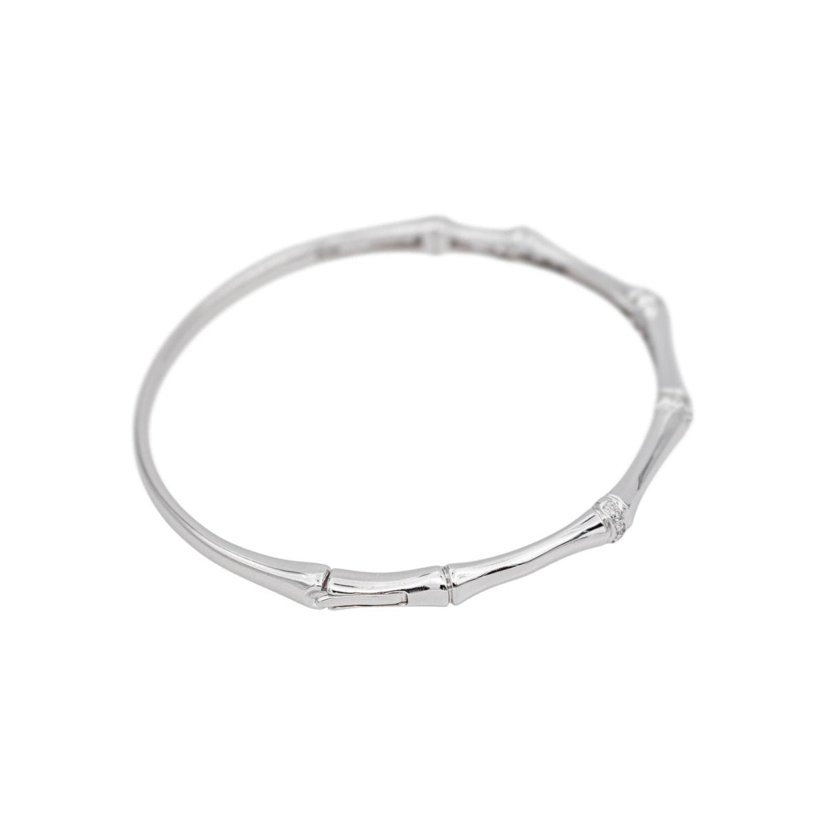 Bracelet Or blanc Diamant - Castafiore