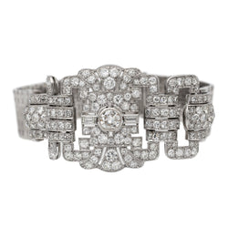 Bracelet Or blanc Diamant - Castafiore