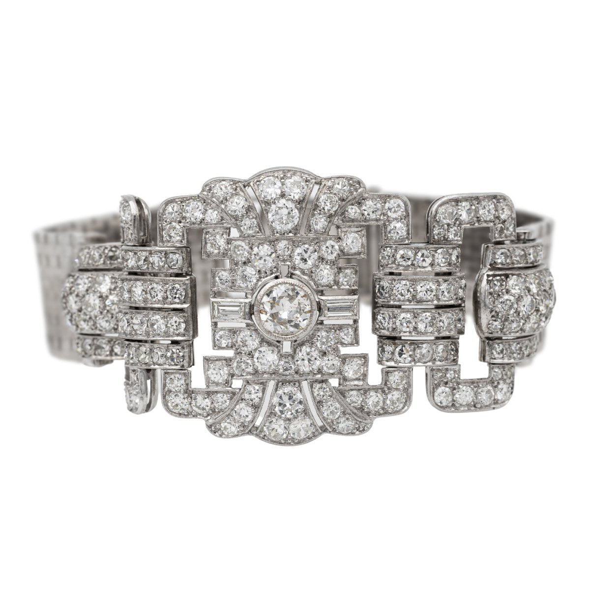 Bracelet Or blanc Diamant - Castafiore