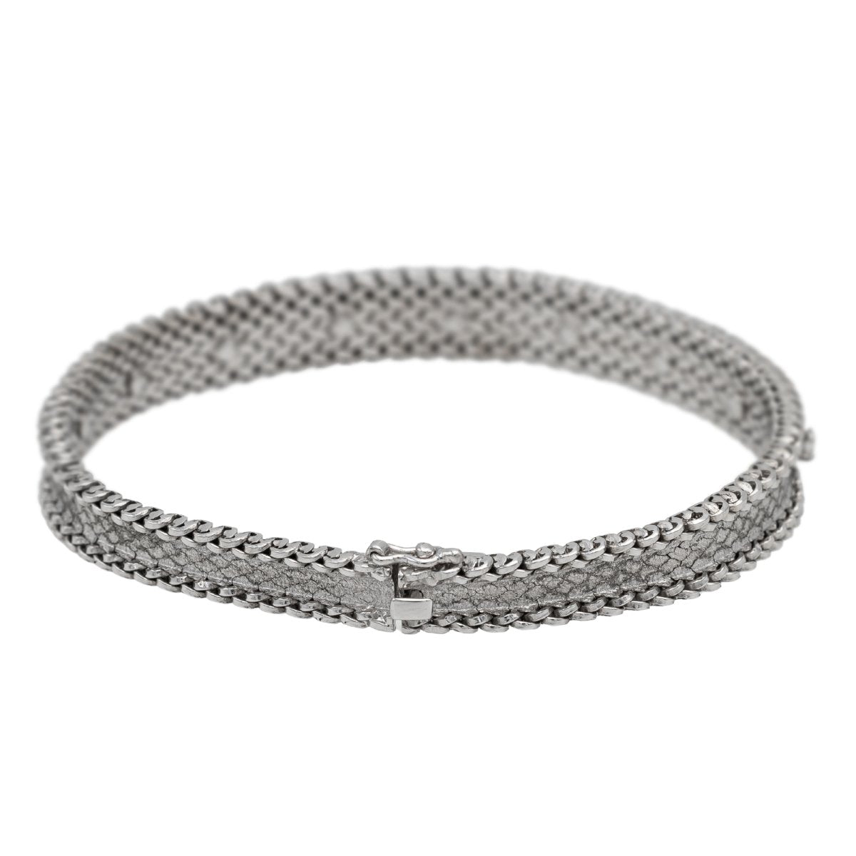 Bracelet Or blanc Diamant - Castafiore