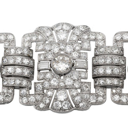 Bracelet Or blanc Diamant - Castafiore