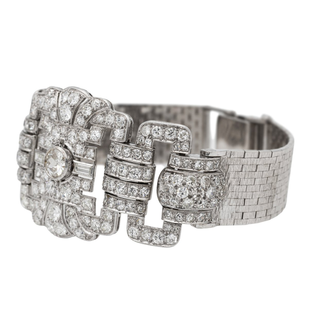 Bracelet Or blanc Diamant - Castafiore