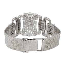 Bracelet Or blanc Diamant - Castafiore