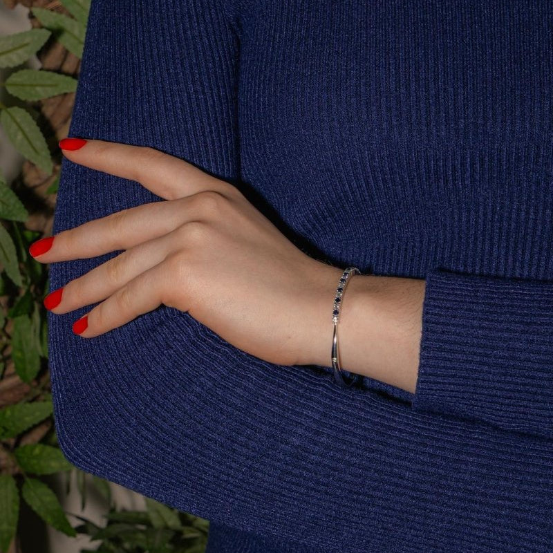 Bracelet Or blanc Diamant - Castafiore