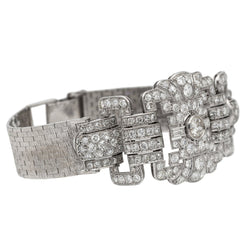 Bracelet Or blanc Diamant - Castafiore