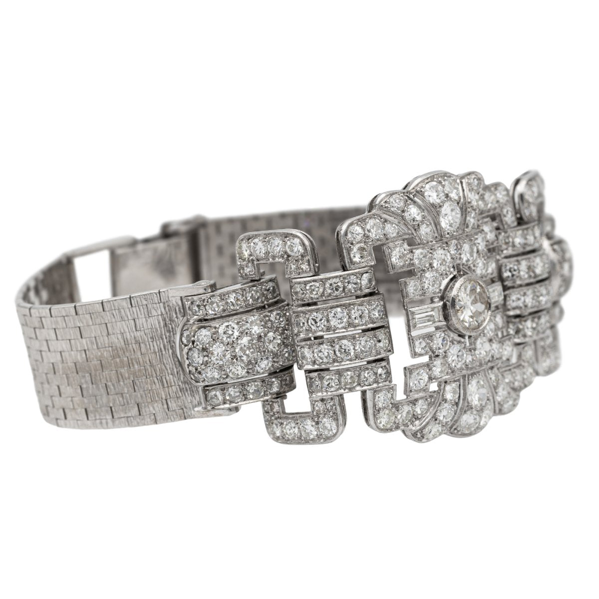 Bracelet Or blanc Diamant - Castafiore