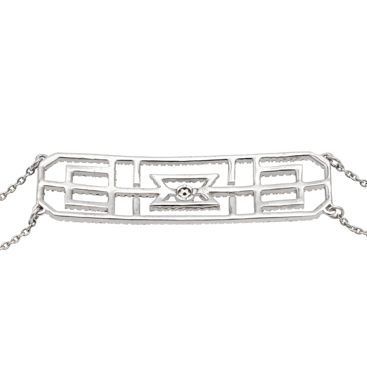 Bracelet Or blanc Diamant - Castafiore