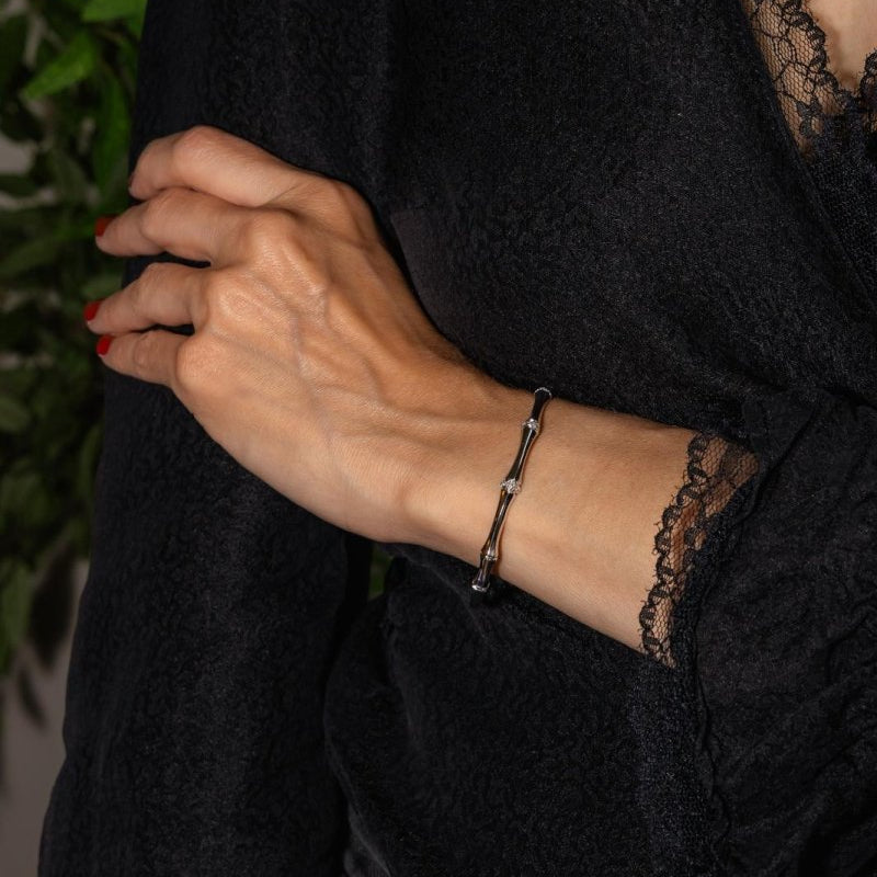 Bracelet Or blanc Diamant - Castafiore