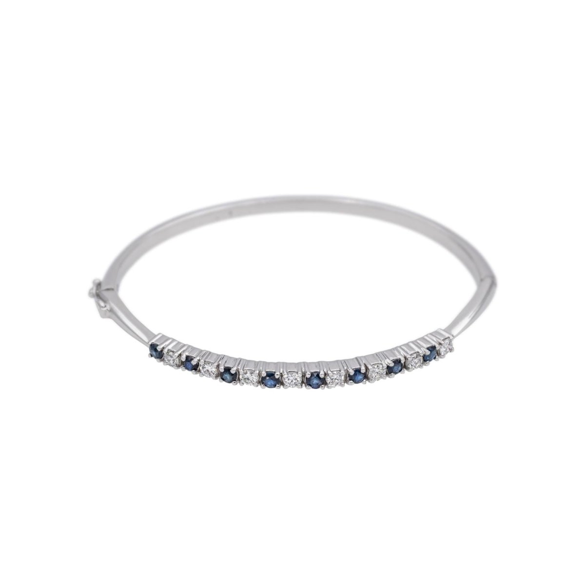 Bracelet Or blanc Diamant - Castafiore
