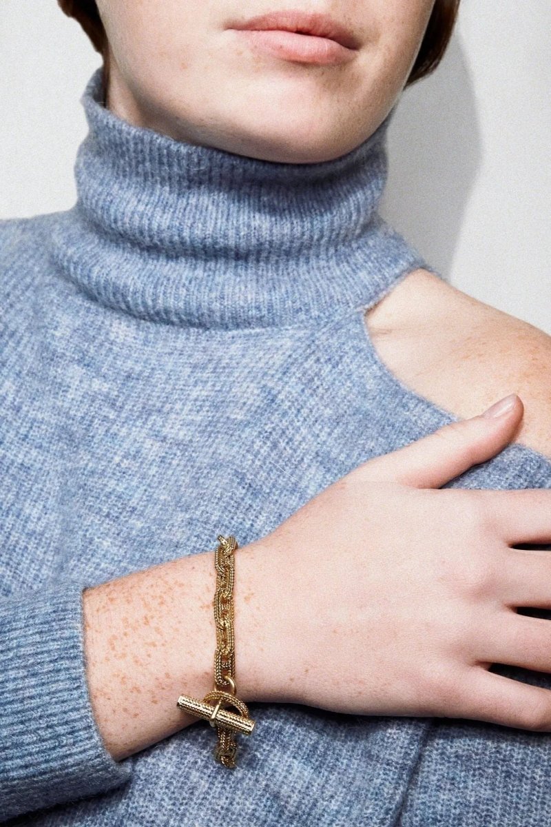 Hermès Anchor Chain gold bracelet by Georges Lenfant – Castafiore