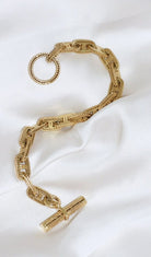 Bracelet or Chaîne d'ancre Hermès par Georges Lenfant - Castafiore