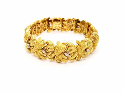 Bracelet Or jaune Diamant - Castafiore