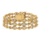 Bracelet Or jaune Diamant - Castafiore