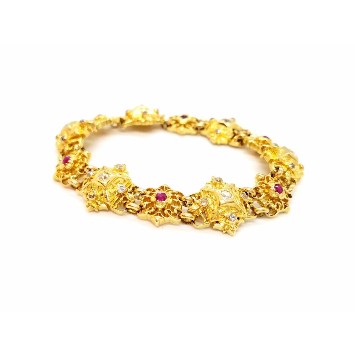 Bracelet Or jaune Diamant - Castafiore