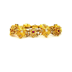 Bracelet Or jaune Diamant - Castafiore