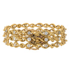 Bracelet Or jaune Diamant - Castafiore