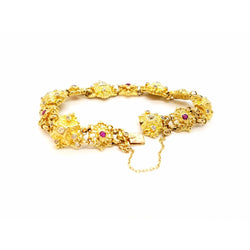 Bracelet Or jaune Diamant - Castafiore
